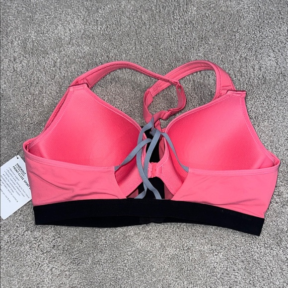 Victoria’s Secret Pink Zip Front Sports Bra - Picture 2 of 3